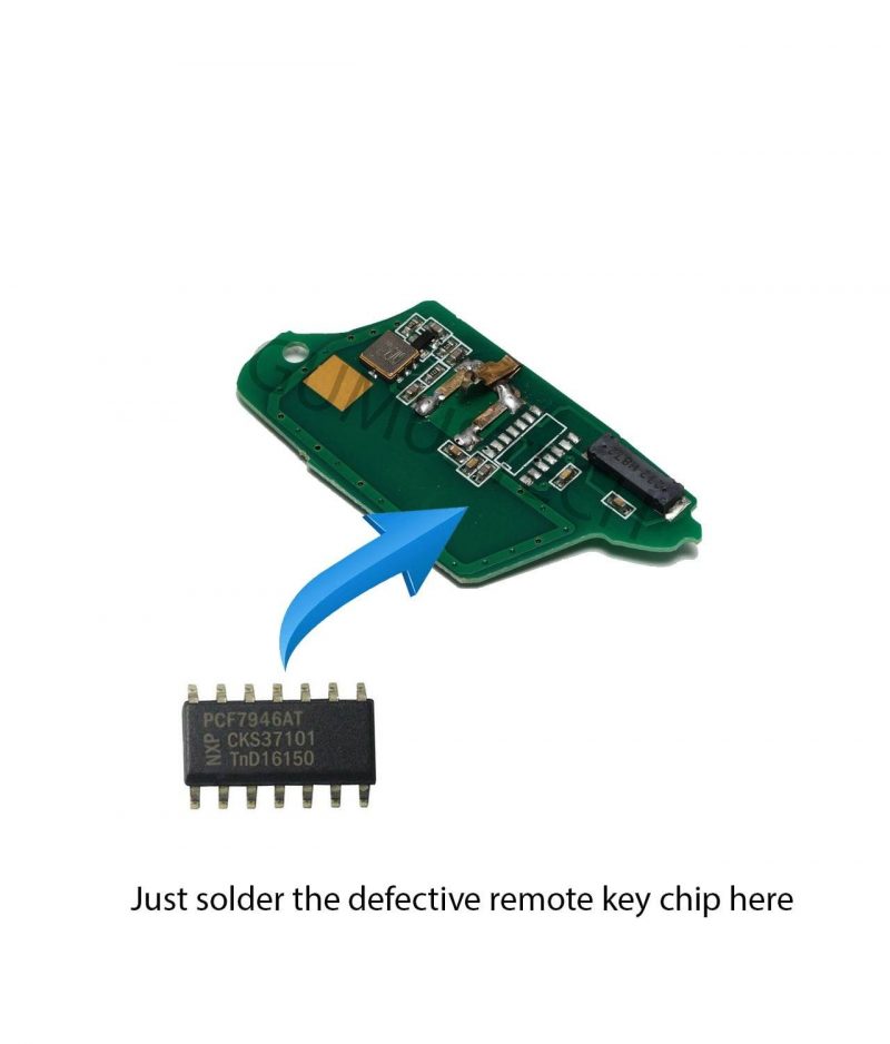 Renault Kangoo Remote RepairBoard-renault-remote-repair-board-pcb-circuit-kangoo-master-trafic-2button-pcf7946at-id46-oem-original-after-market-front-side1